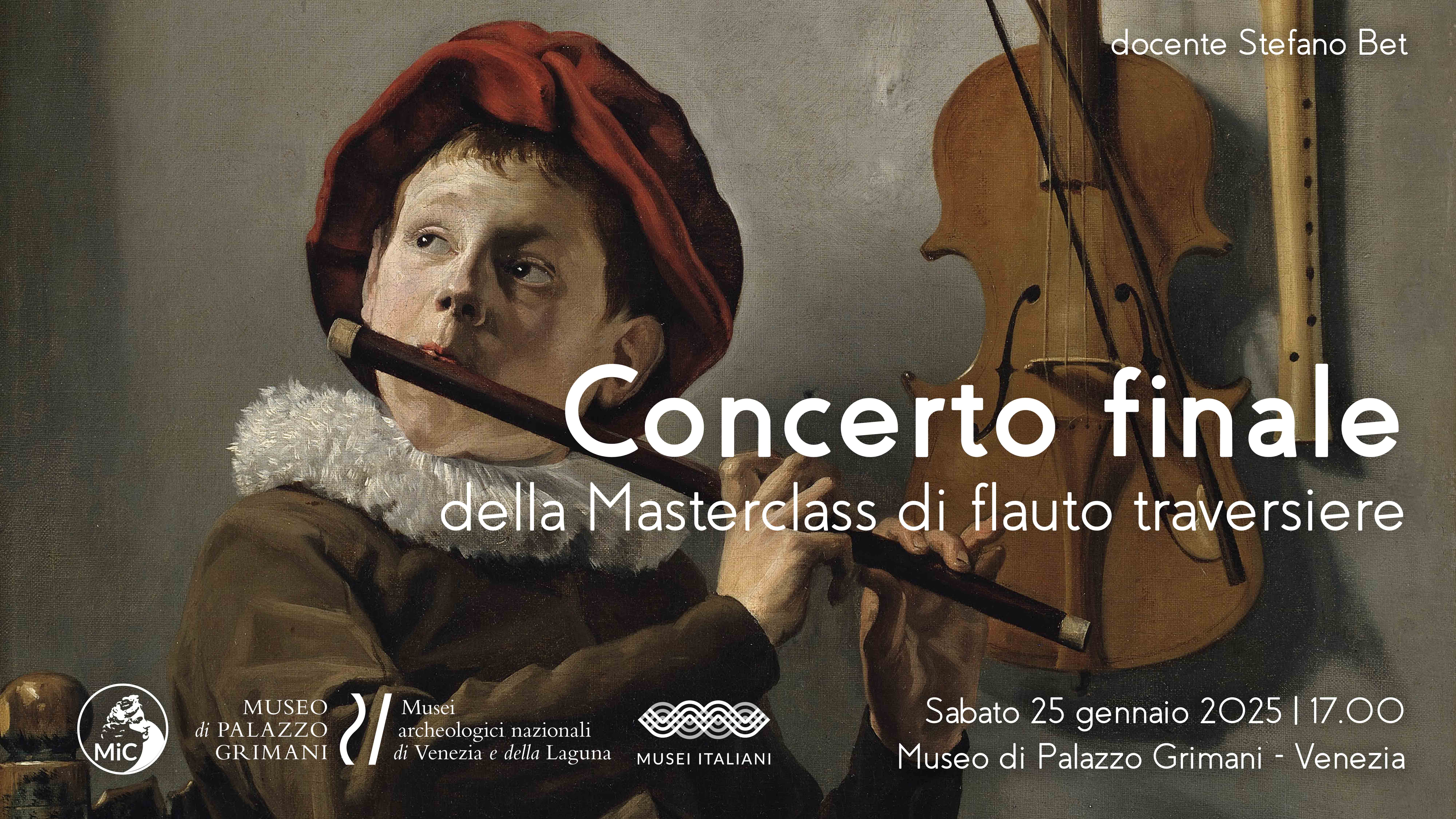 Masterclass di flauto traversiere | Concerto a Palazzo Grimani
